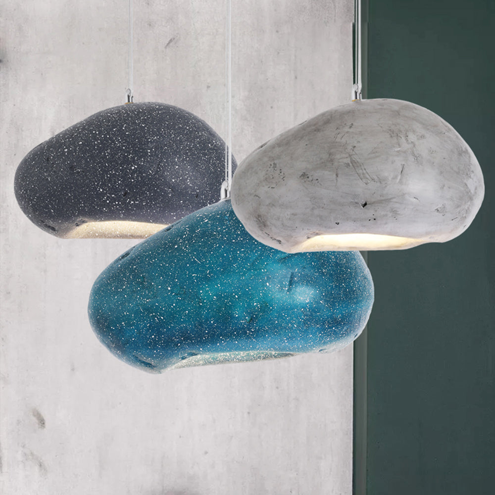 Avi Wabi Sabi Bread Shape Pendant Light, 4 Color