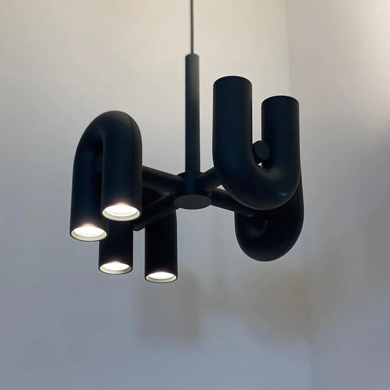 Arisha Modern Pendant Light Linear with 3 U-Shaped Light
