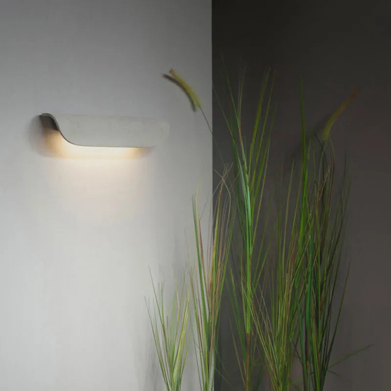 Ray Modern Outdoor Wall Lighting, Waterproof, Curved