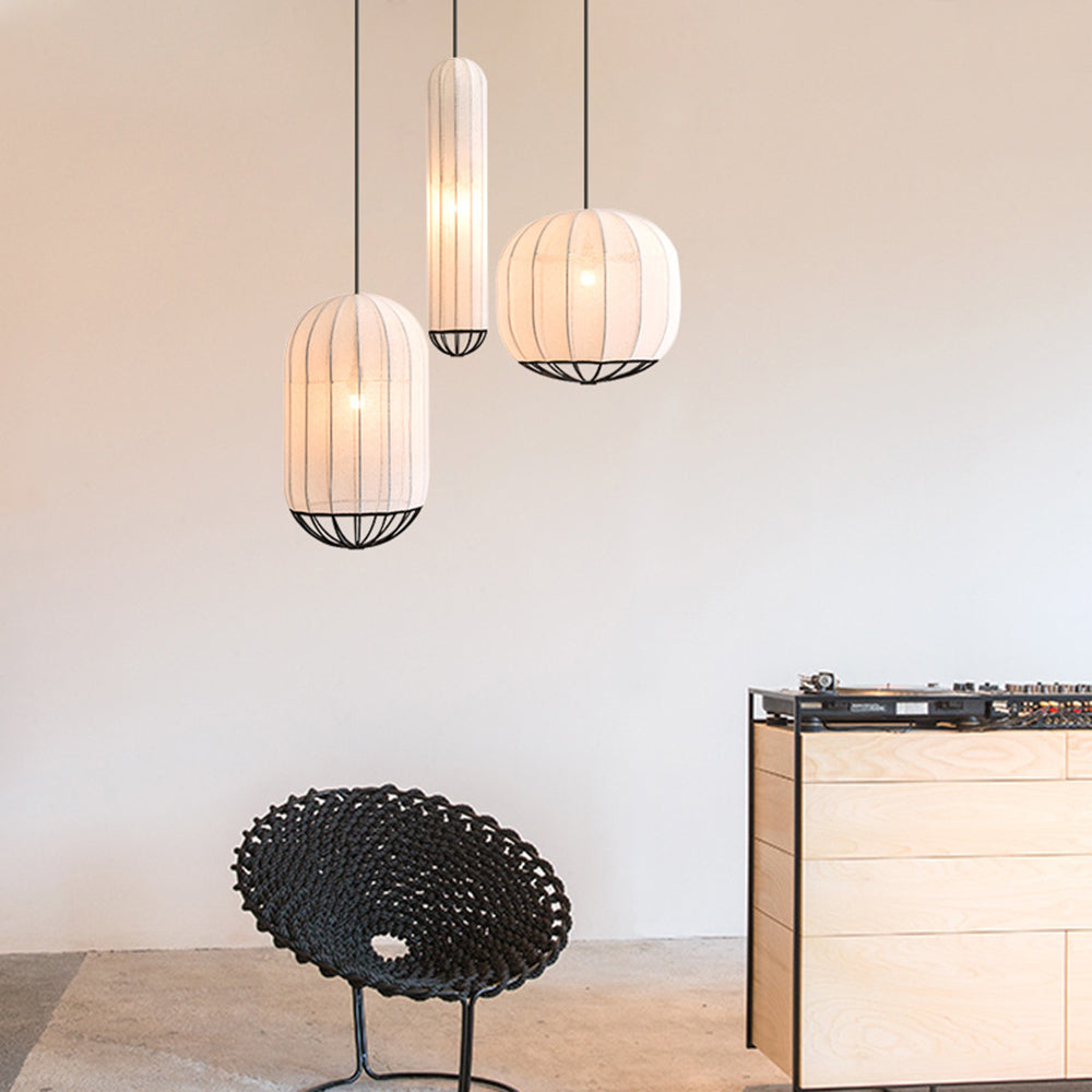 Ritta Pendant Light, Fabric