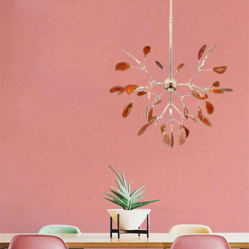 Aria Agate Creative Colourful Chandelier Bedroom/Living Room