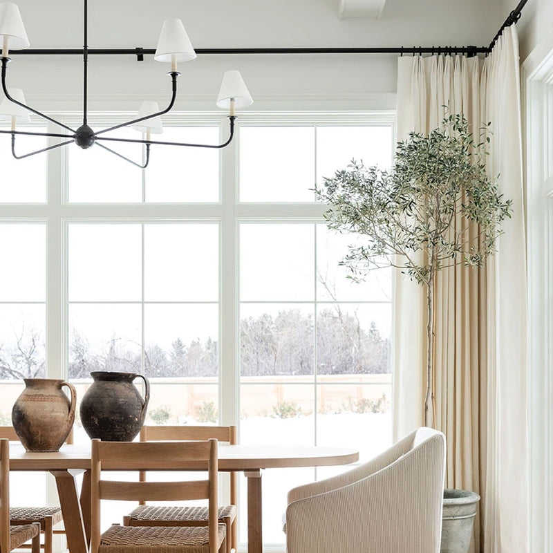 Silva Vintage Retro Metal Elegant Chandeliers Living Room