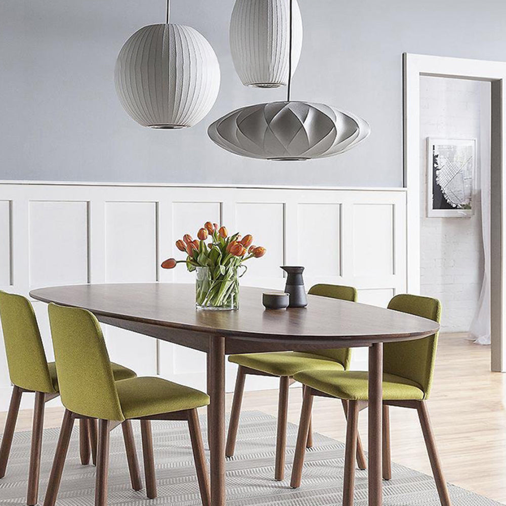 Ritta Vintage Artificial White Silk Shade Single Pendant Light