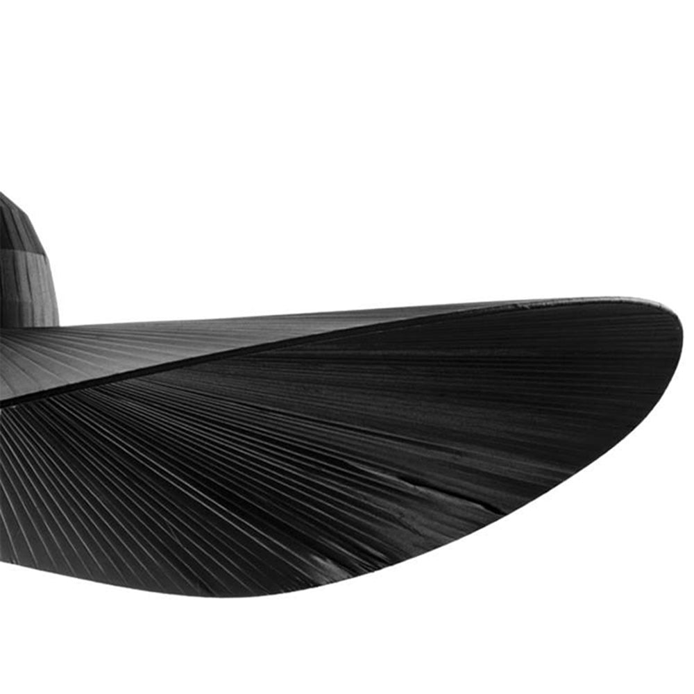 Ritta Modern Woven Wide-Brimmed Hat Shape Metal/Fabric Pendant Light, Black/White