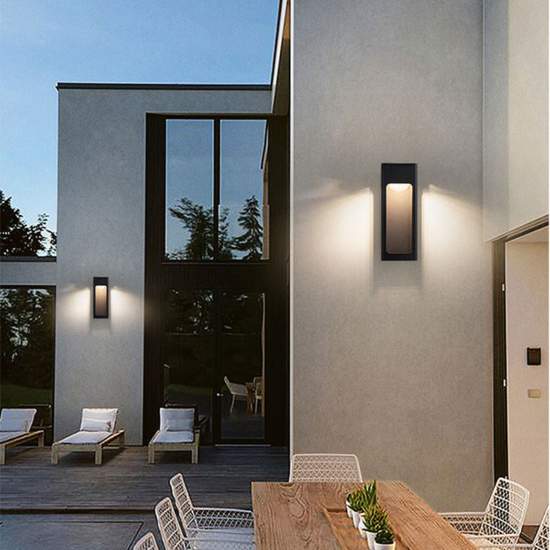 Ray Modern Waterproof Minimalist Geometric Outdoor Wall Light