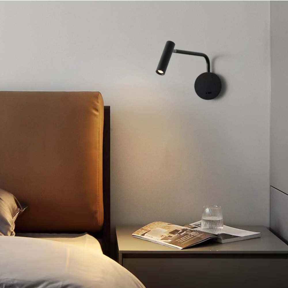 Arisha Wall Lamps Swing Arm Modern, LED Spotlight Corridor