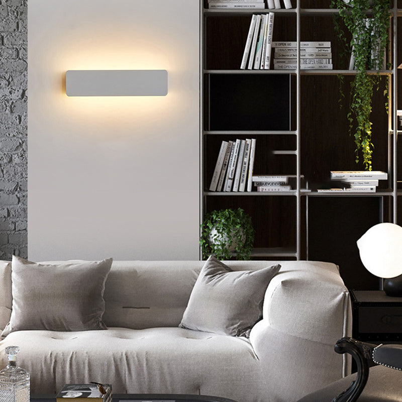 Arisha LED Metal Indoor Wall Lamp Rotatable, White