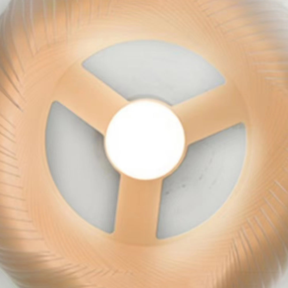 Ritta Nordic Circle Nature Pendant Light, Living Room/Dining Room
