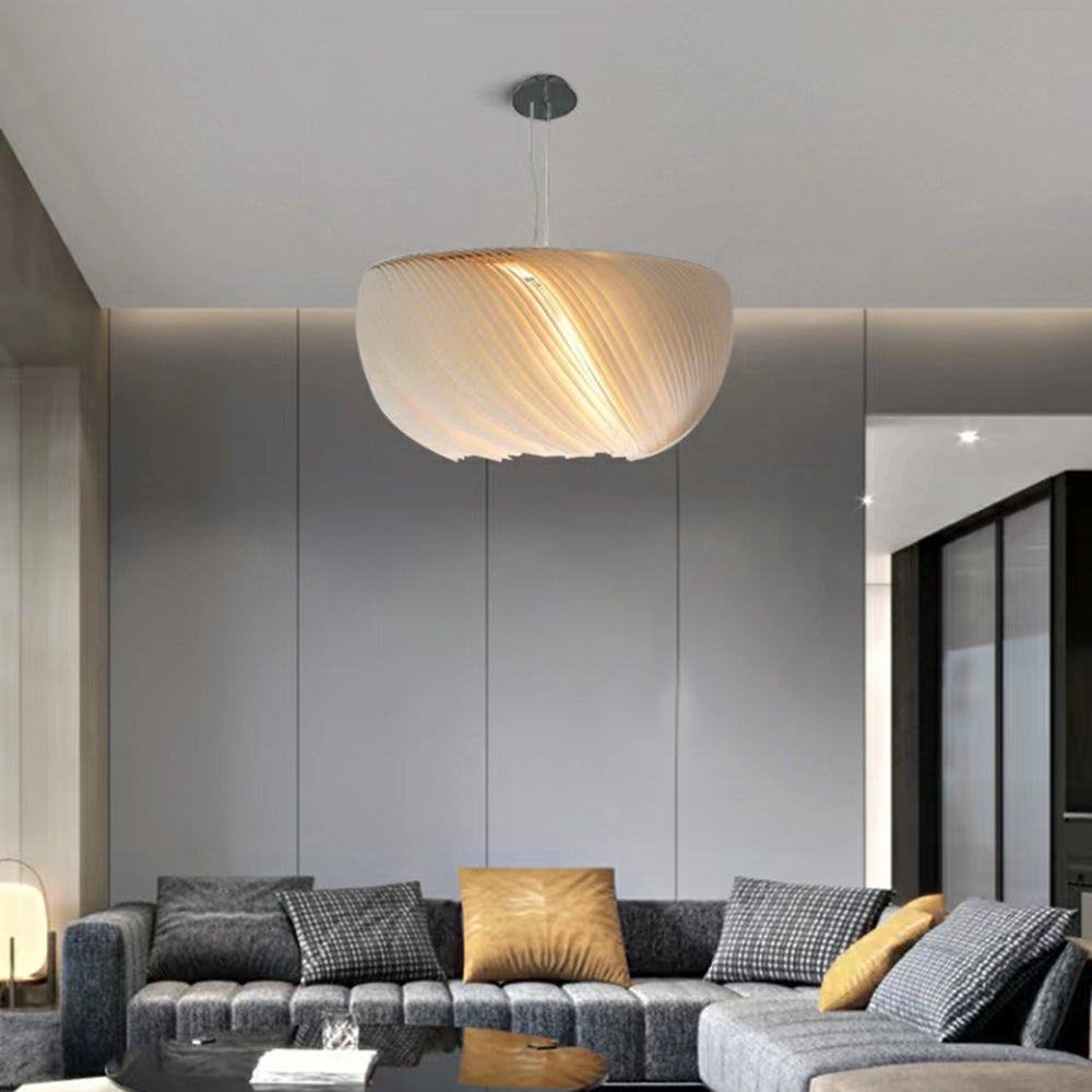 Ritta Nordic Circle Nature Pendant Light, Living Room/Dining Room
