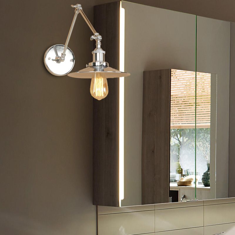 Silva Vintage Adjustable Wall Lamp, Bedroom