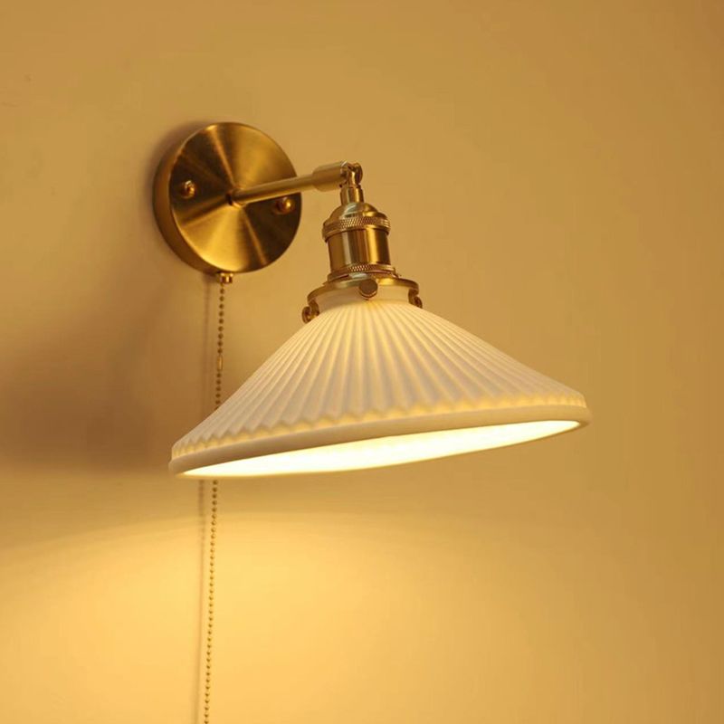 Arisha wrinkles Nordic Modern Dresser Wall Lamp