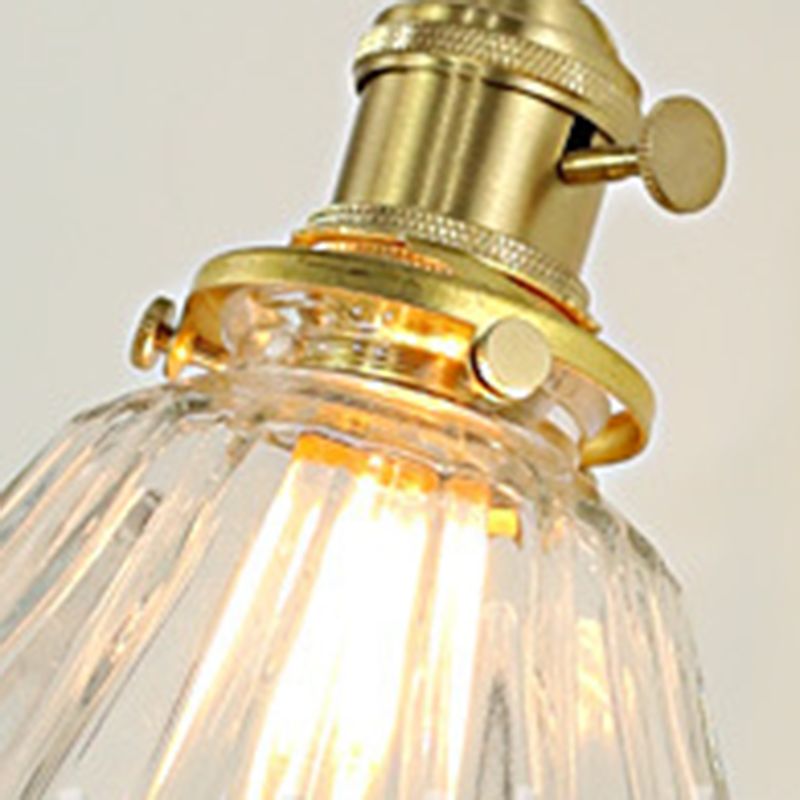 Valentina Luxury Globe/Flower Glass Vanity Wall Lamp, Gold, Bedroom