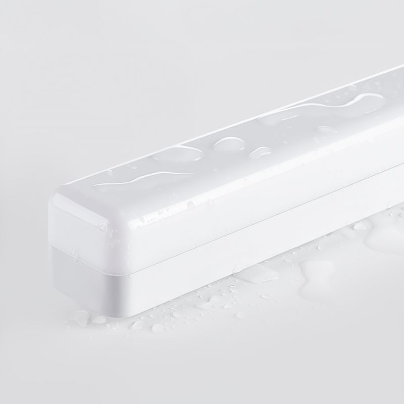 Arisha Modern Rectangular Acrylic Modern Wall Lamp, White