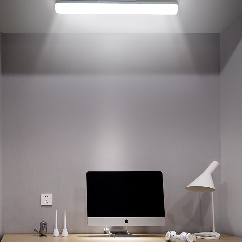 Arisha Modern Rectangular Acrylic Modern Wall Lamp, White