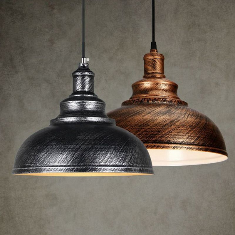 Austin Industrial Dome Colour Pendant Light,4 Colours