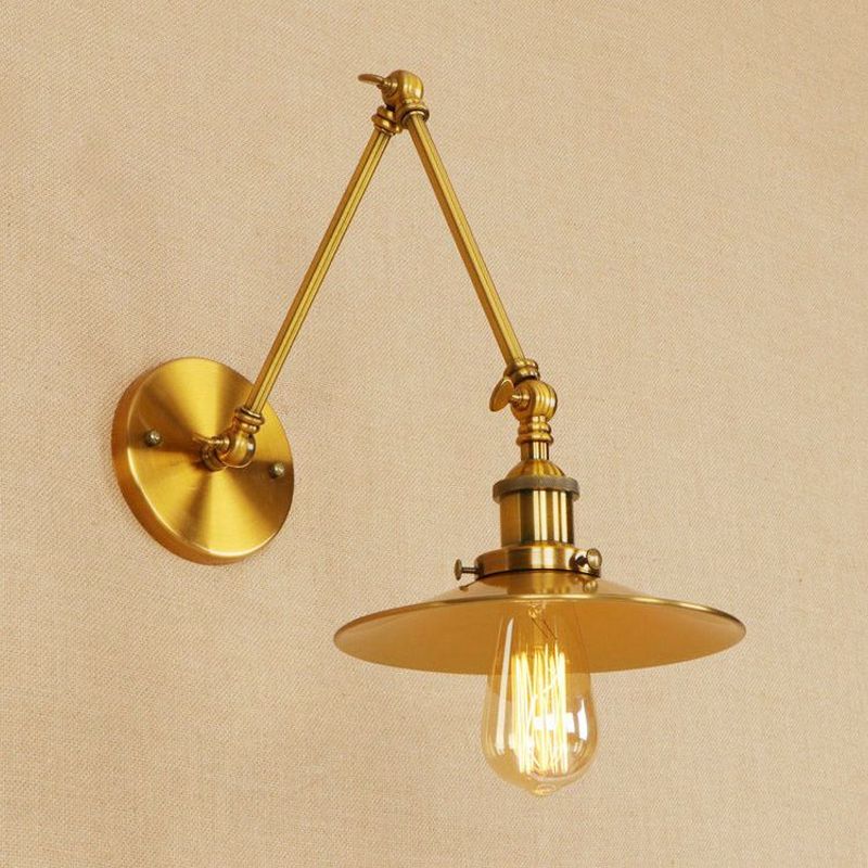 Silva Vintage Adjustable Wall Lamp, Bedroom