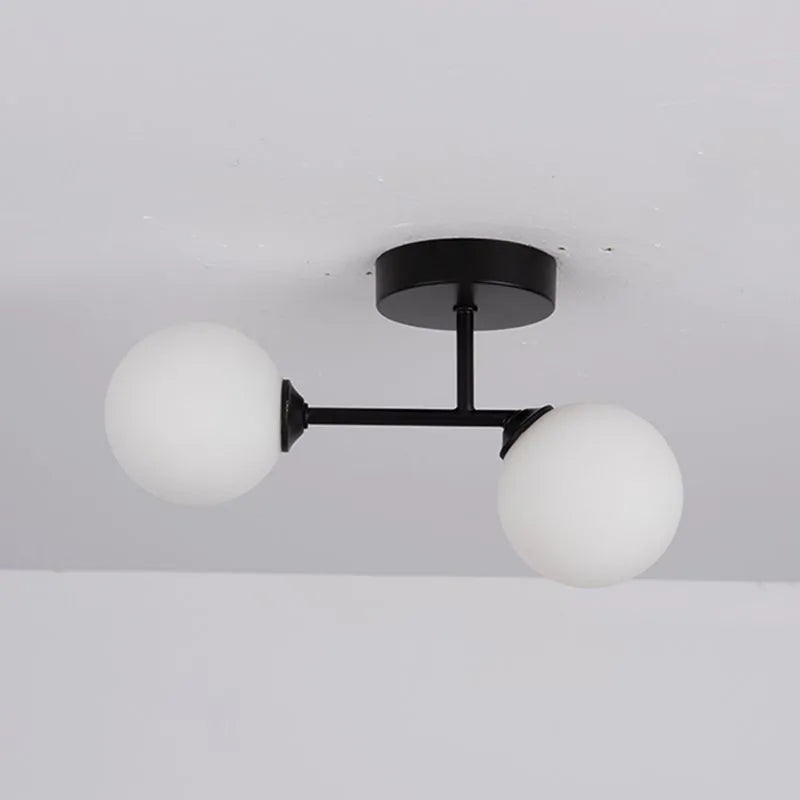 Valentina Semi-Flush Mount Ceiling Light, 2 Color