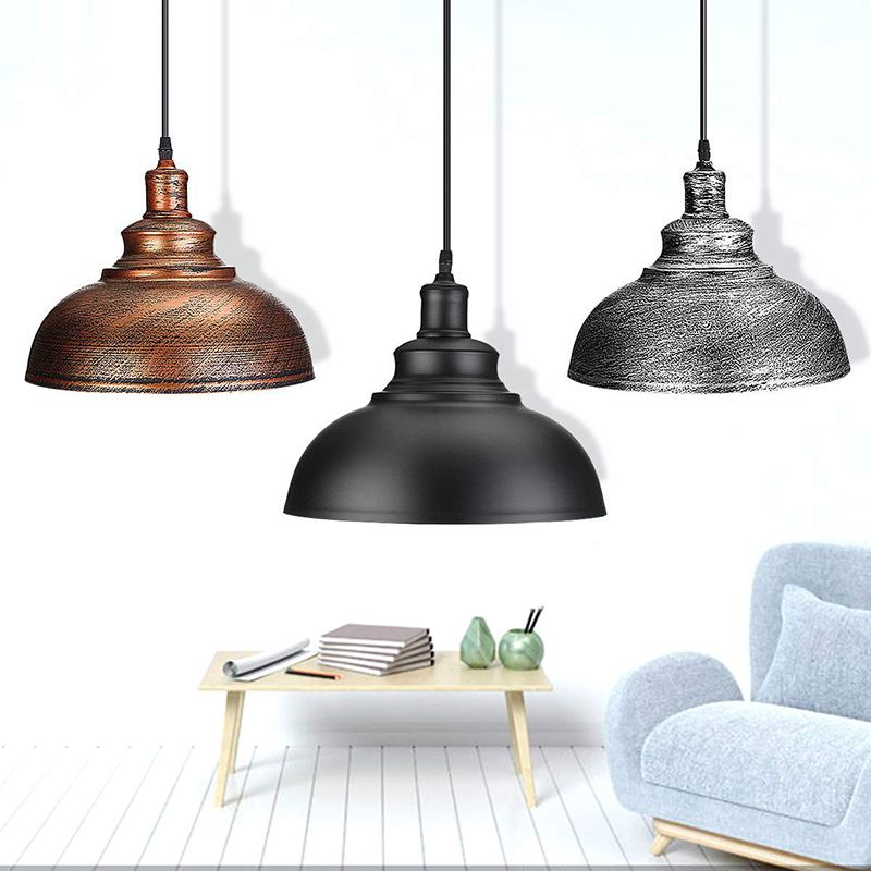 Austin Industrial Dome Colour Pendant Light,4 Colours