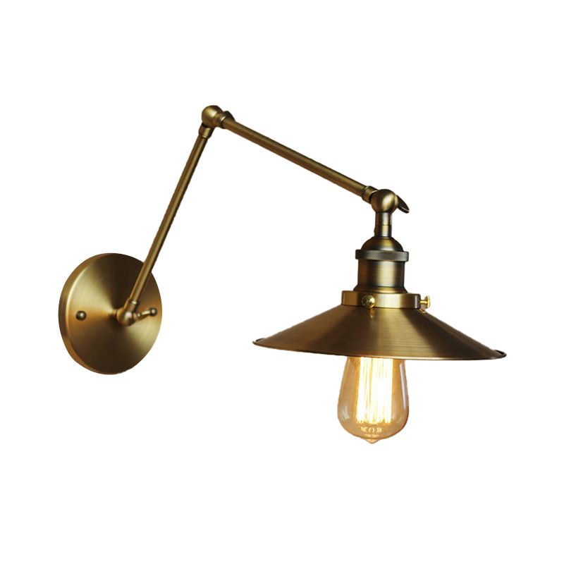 Silva Vintage Adjustable Wall Lamp, Bedroom