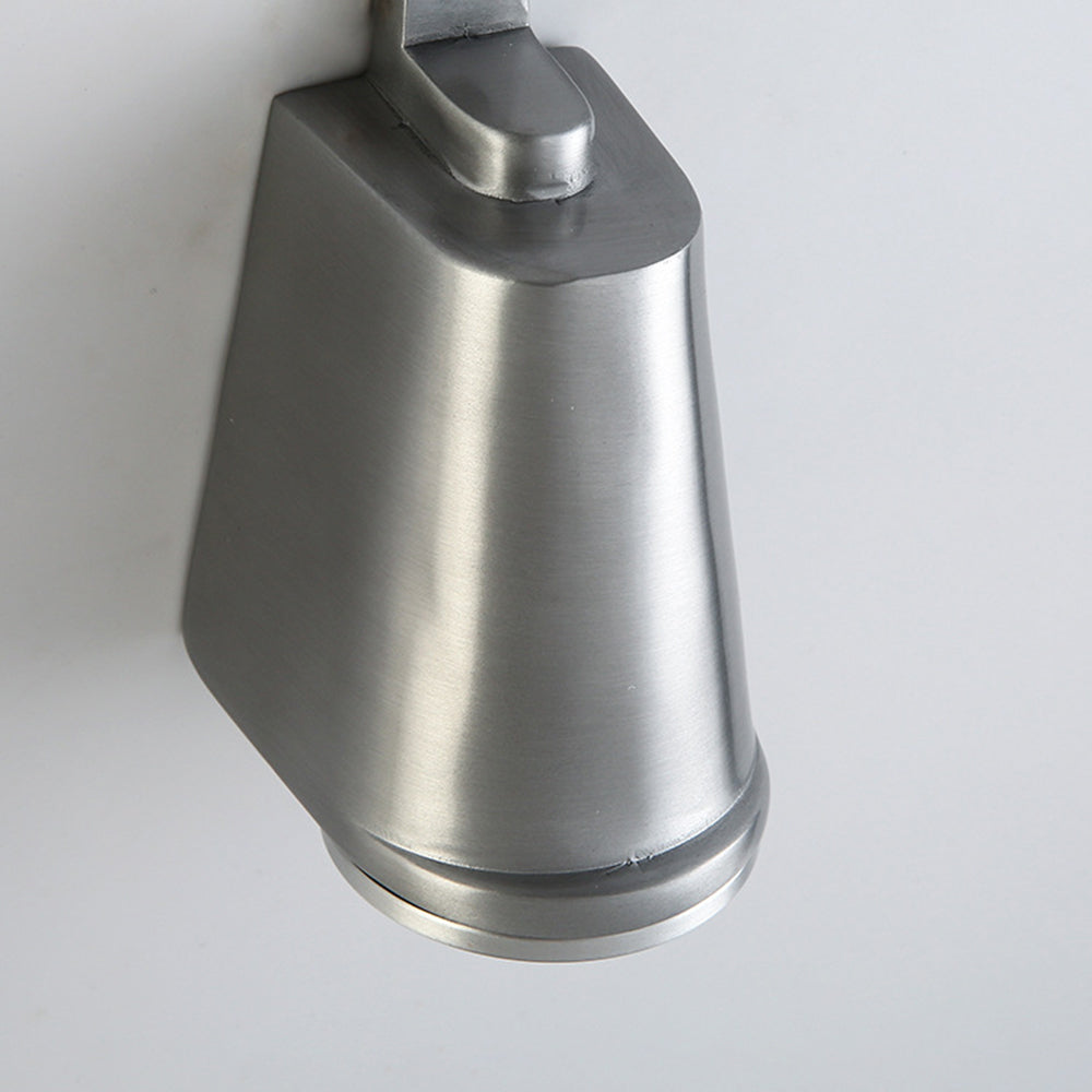 Ray Industrial Metal Bell Shaped Indoor Wall Lamp, Black/Grey/Coppery/Aluminum