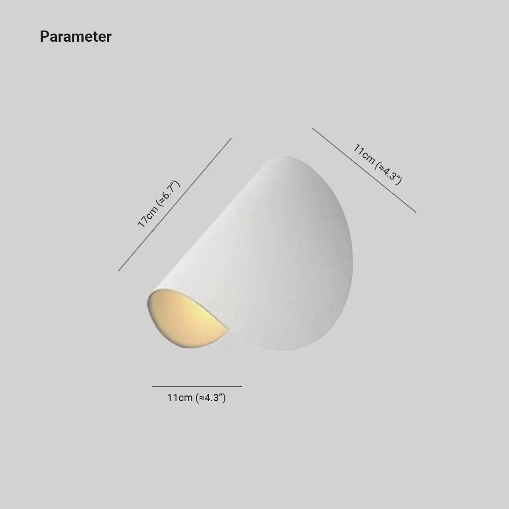 Aria LED Wall Reading Lamp 360° Rotatable, Bedside & Living Room