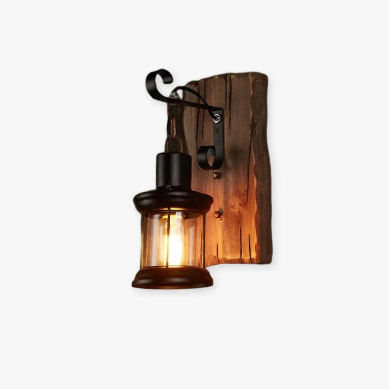 Austin Vintage Lantern Metal Classic Industrial Wall Lamp