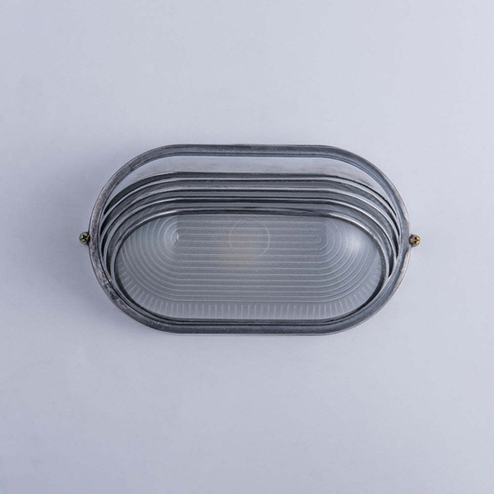 Ray Outdoor Wall Lamp Geometric Modern Silver Waterproof