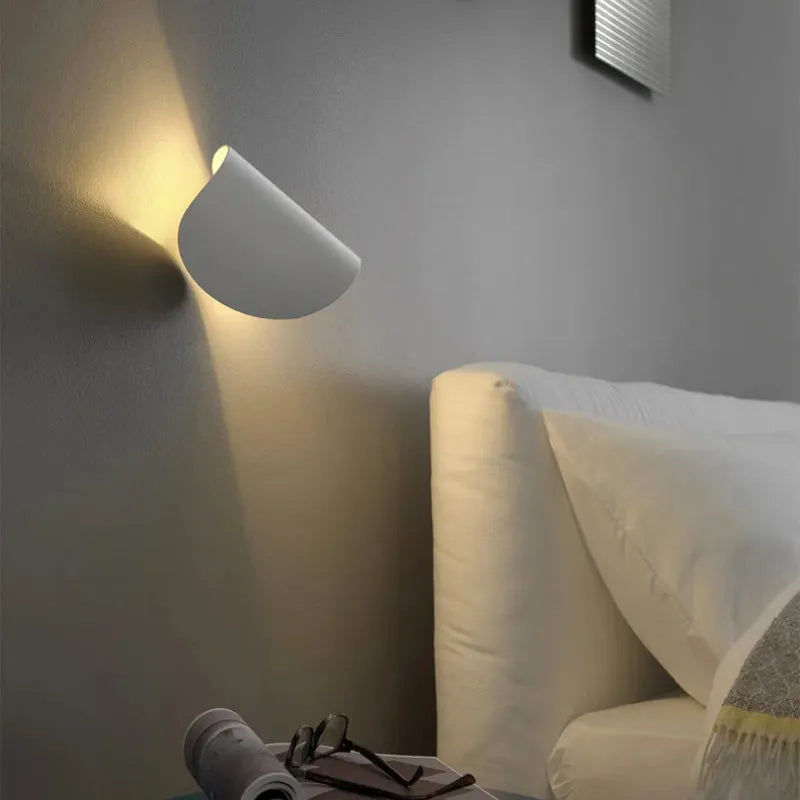 Aria LED Wall Reading Lamp 360° Rotatable, Bedside & Living Room
