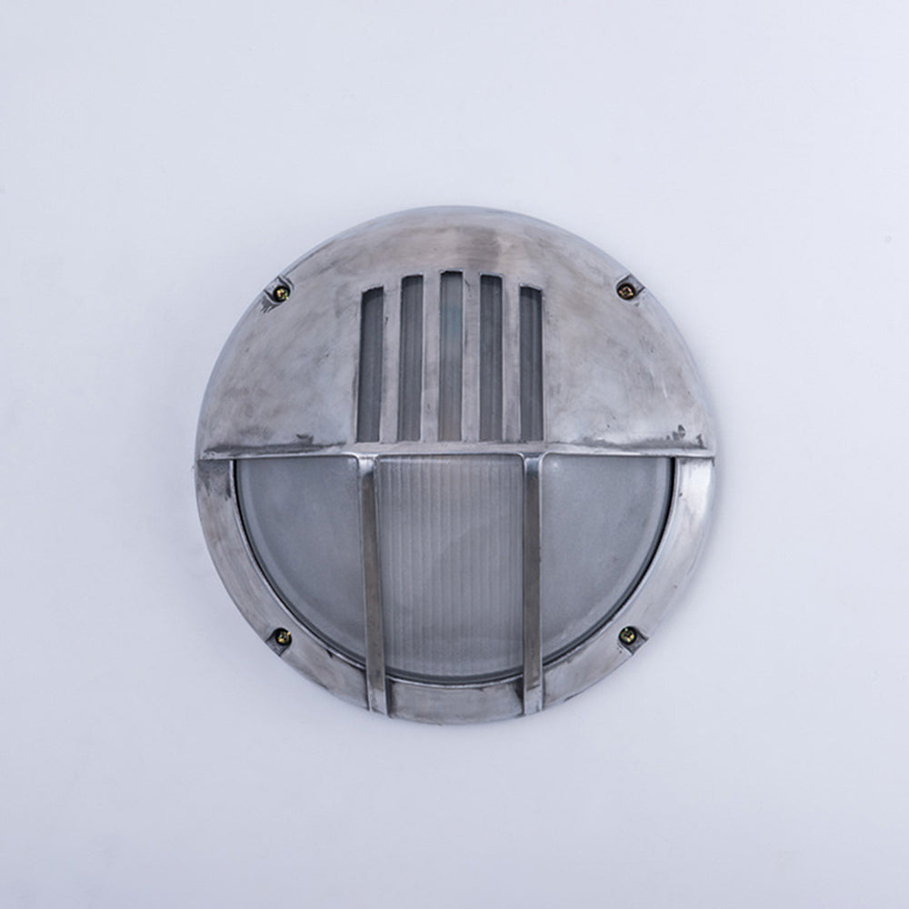 Ray Outdoor Wall Lamp Geometric Modern Silver Waterproof