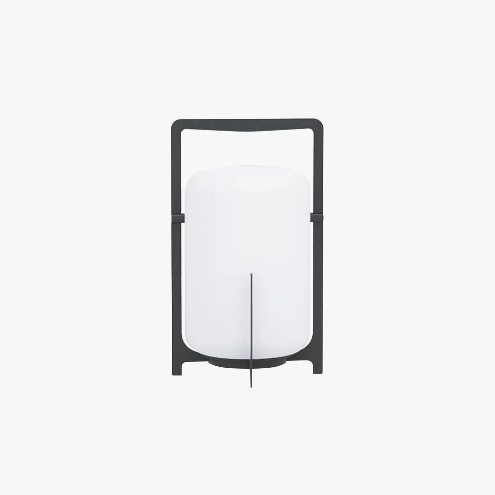 Ray Minimalist Glass/Acrylic Outdoor Landscape Pathway Light, White