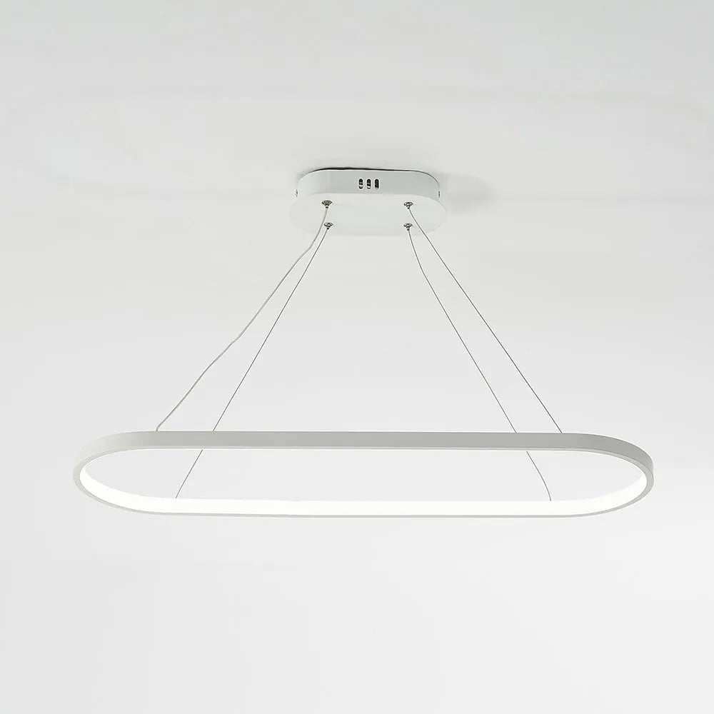 Arisha Minimalist Oval Interior Hanging Pendant Light