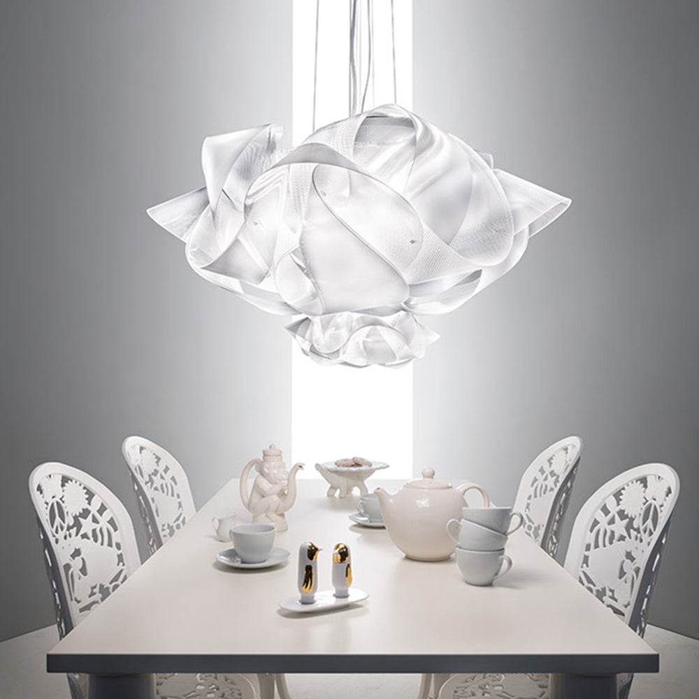 Arisha Art Deco Flower Pendant Light, Acrylic, Living Room/Art Gallery