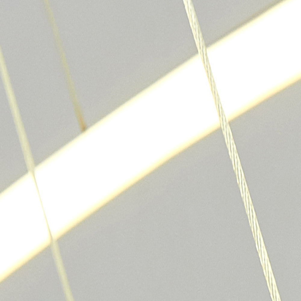 Arisha Minimalist Ring Metal Pendant Light, Gold, Living Room