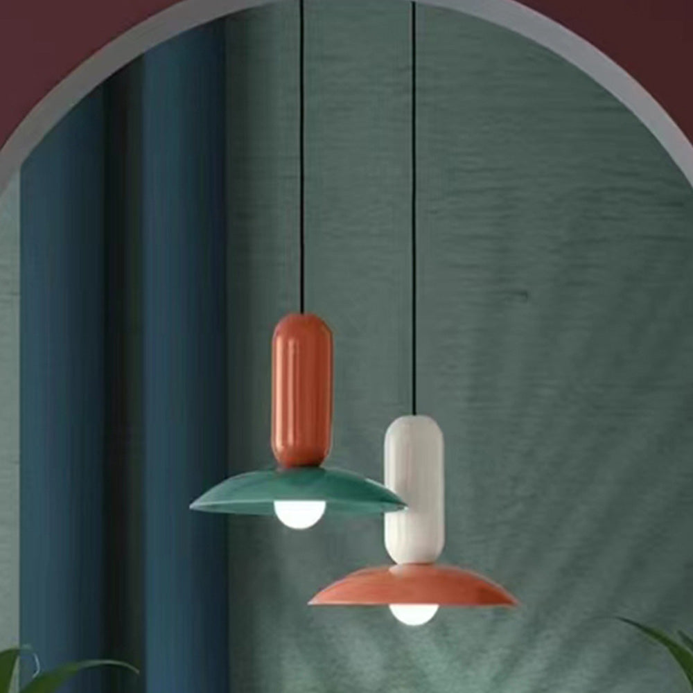 Valentina Nordic Creative Colorful Pendant Light, Metal