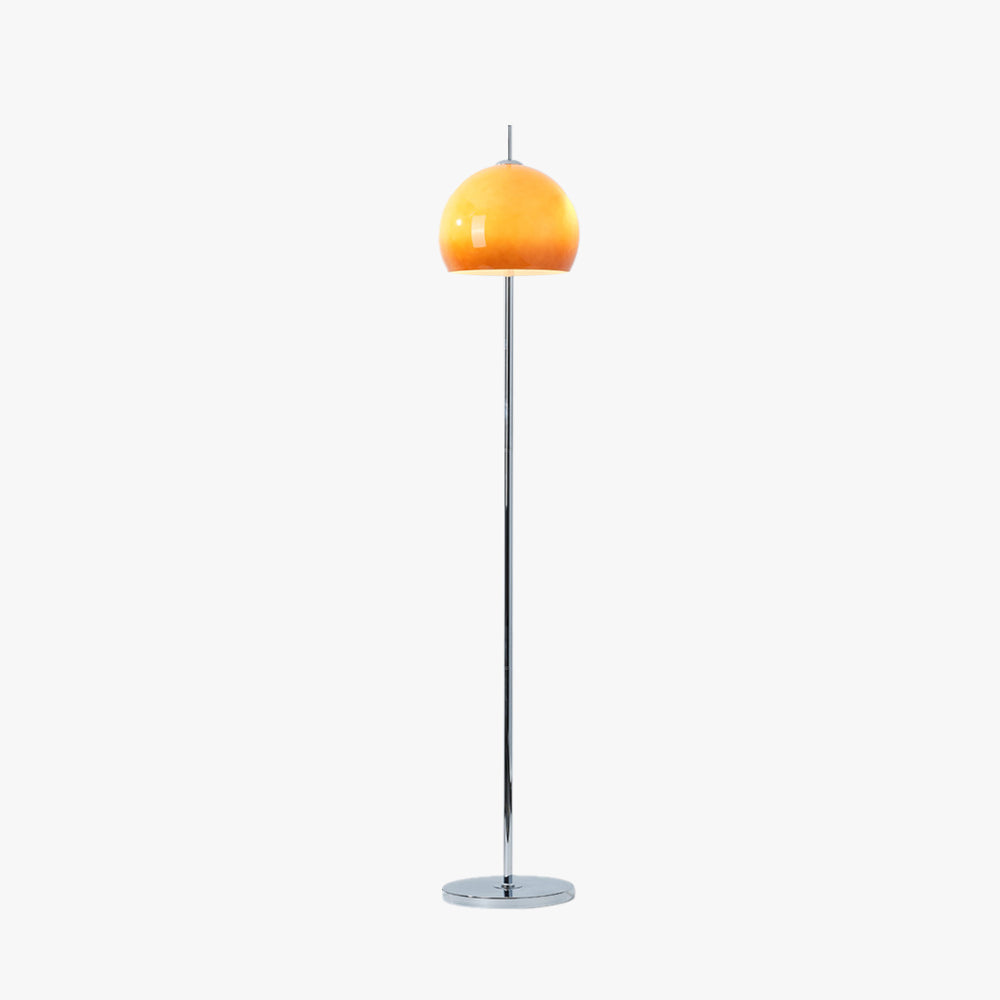 Mira Sunset Dome Glass Floor Lamp