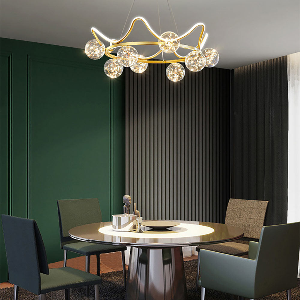 Arisha Nordic Creative Star Pendant Light Metal Living Room/Restaurant
