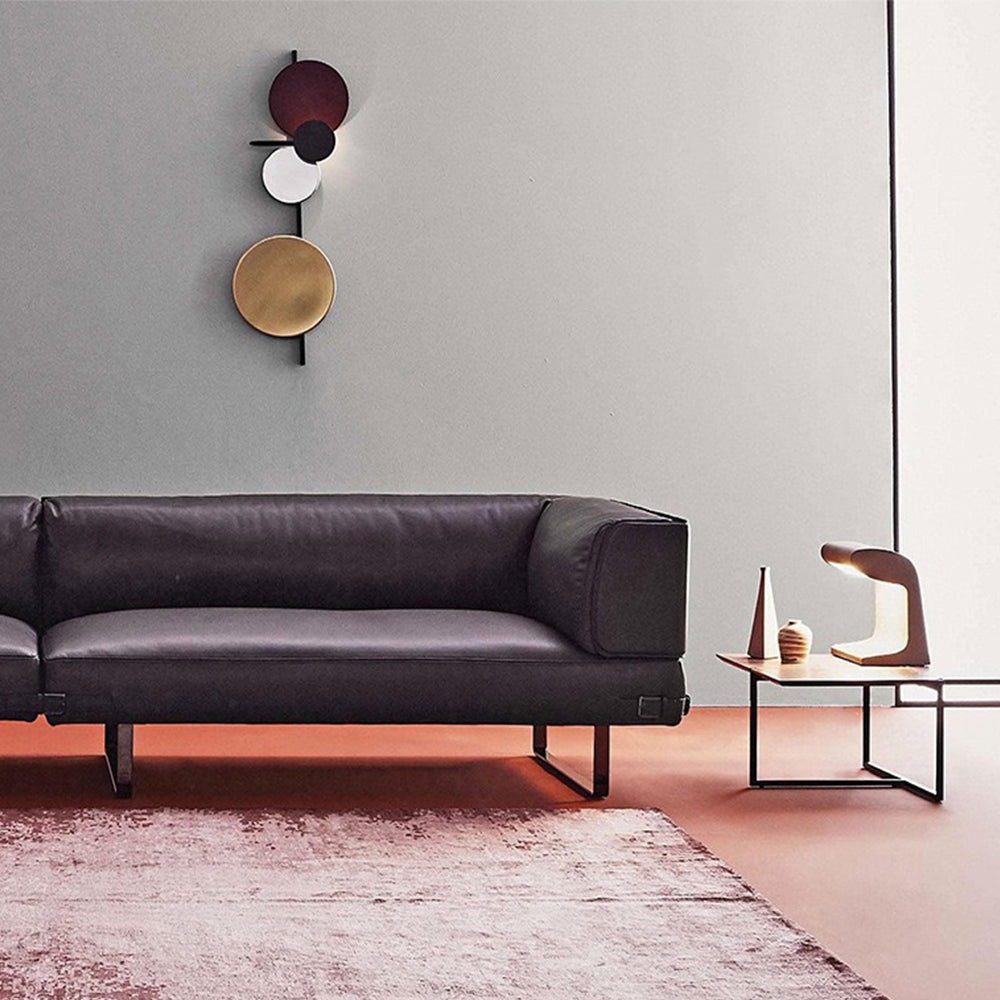 Aira Modern Art Deco Circular Colorful Metal Wall Lamp