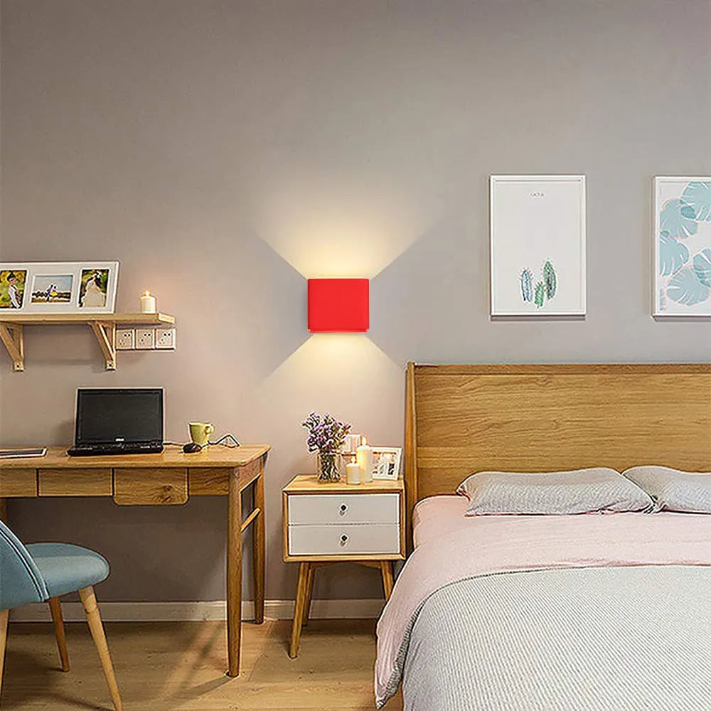 Aira Indoor Wall Lamp Square Colorful
