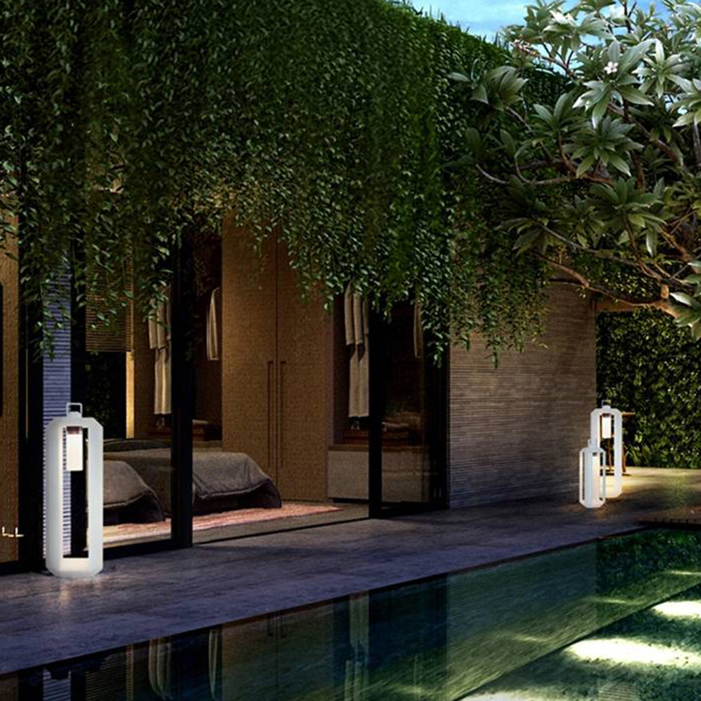 Ray Modern Outdoor Light Metal & Glass