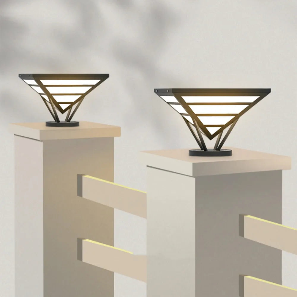 Ray Modern Diamond Metal Outdoor Landscape Pathway Light