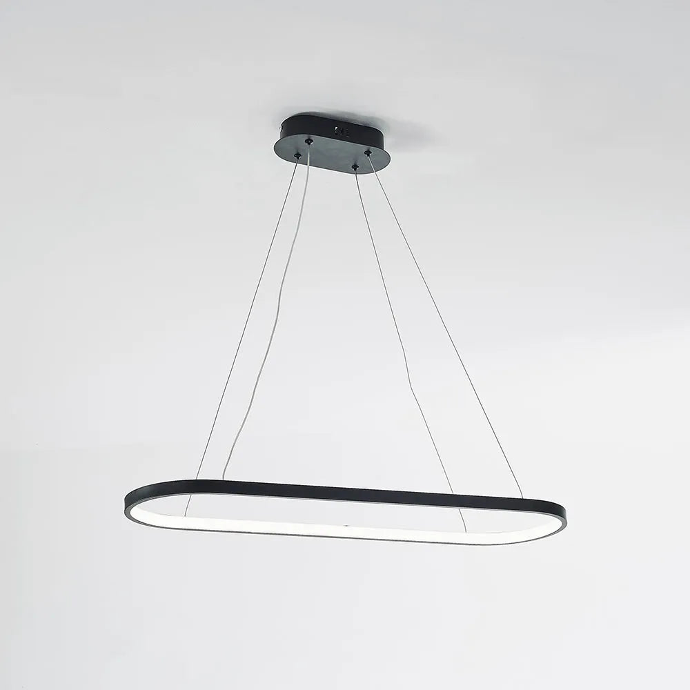 Arisha Minimalist Oval Interior Hanging Pendant Light