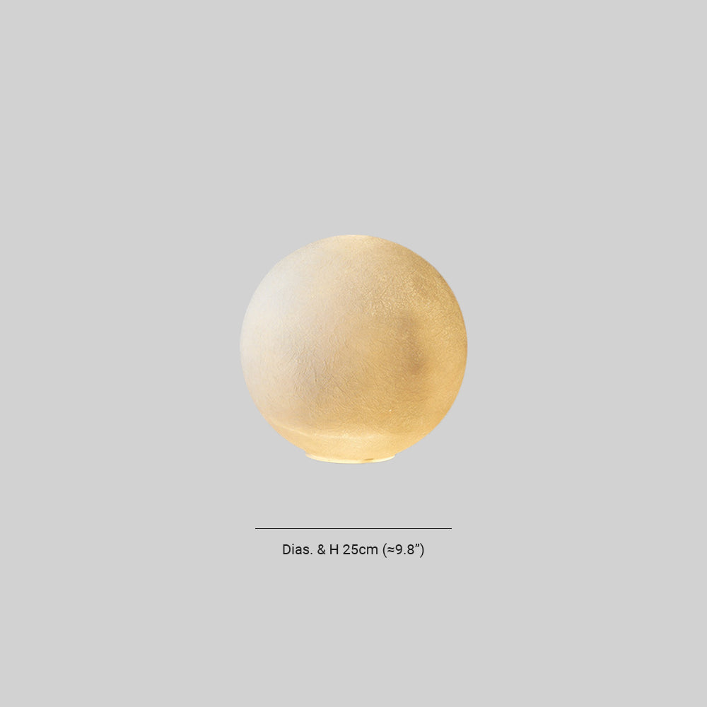 Mira Modern Decorative Dream Floor Lamp, Moon Globe, Resin, Bedroom