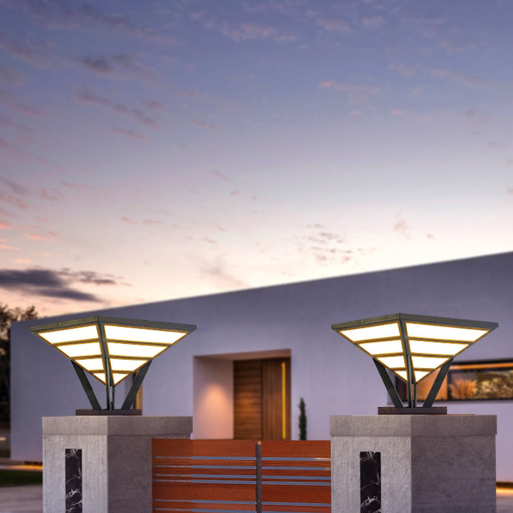 Ray Modern Diamond Metal Outdoor Landscape Pathway Light