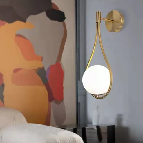 Valentina Drop Shape Wall Lamp, 2 Style