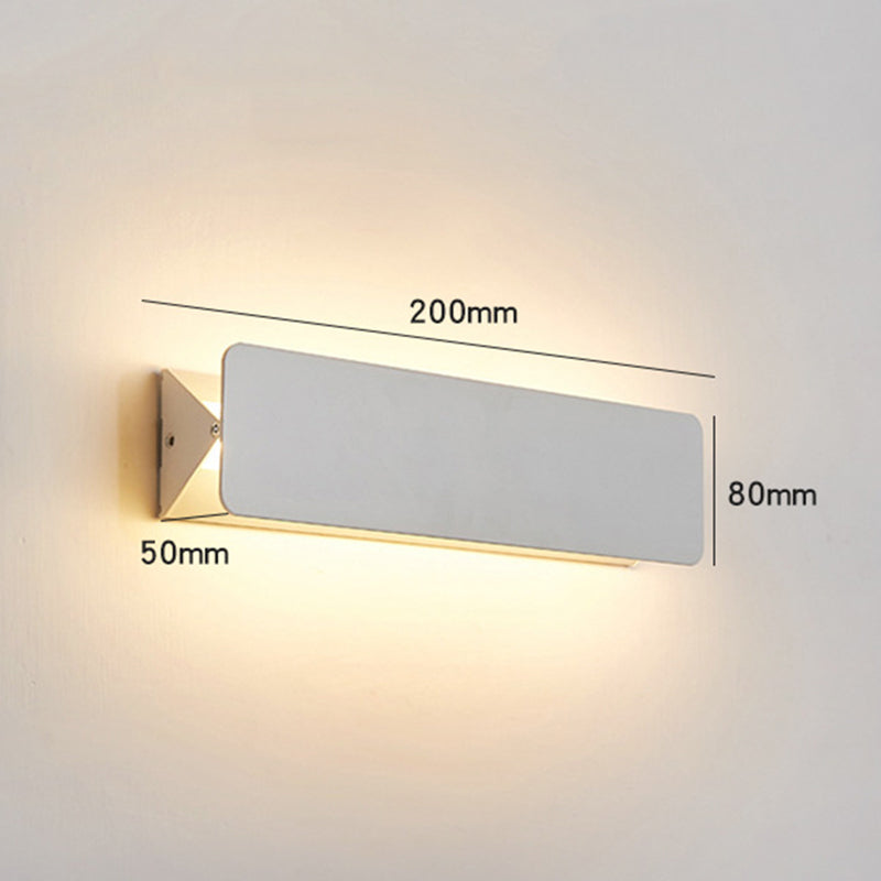 Arisha LED Metal Indoor Wall Lamp Rotatable, White