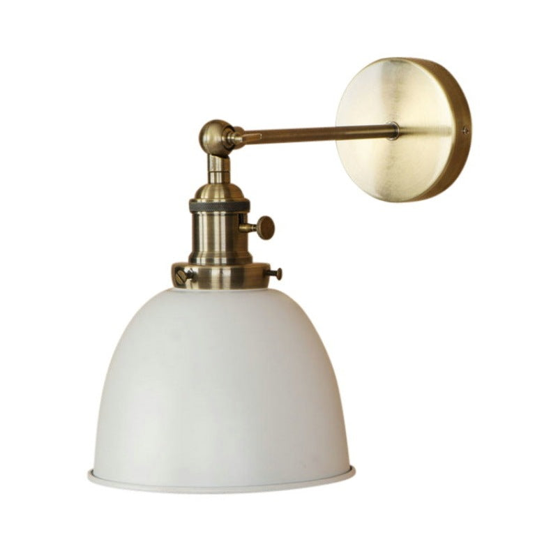 Epoch Hanging Wall Lamp Retro/Vintage, Metal/LED, Black/White/Gray, Bedroom