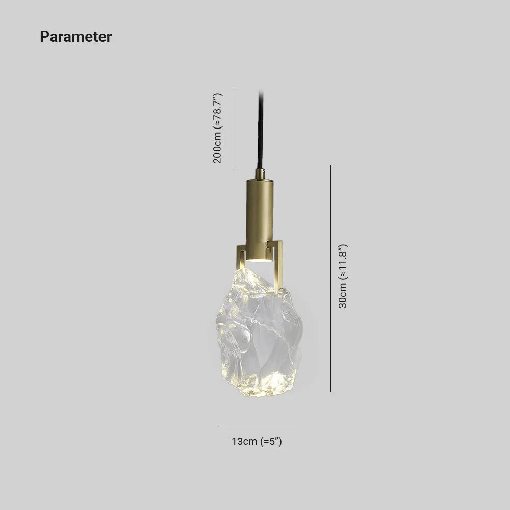 Kristy Modern Drop Crystal Pendant Light