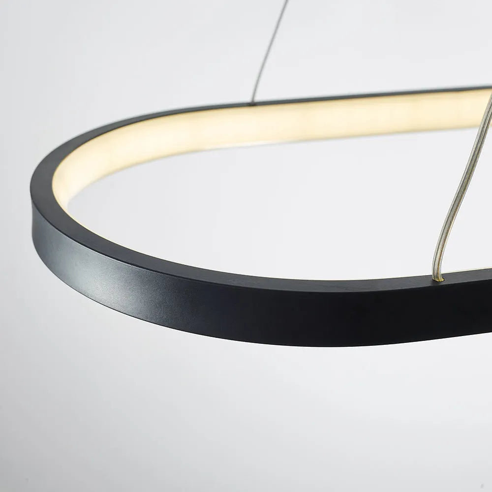 Arisha Minimalist Oval Interior Hanging Pendant Light