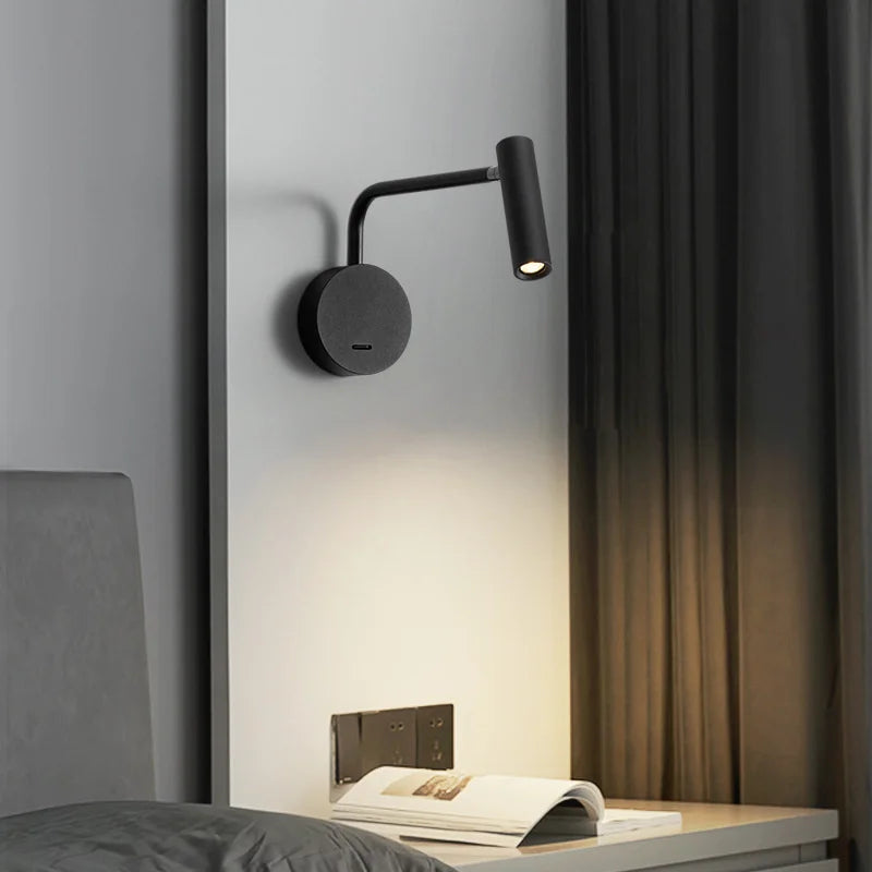 Arisha Wall Lamps Swing Arm Modern, LED Spotlight Corridor