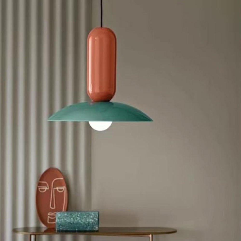 Valentina Nordic Creative Colorful Pendant Light, Metal